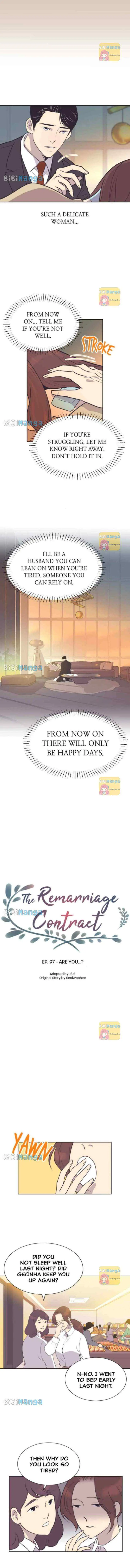 Read The Remarriage Contract chapter 97 image 7 on Lezhin