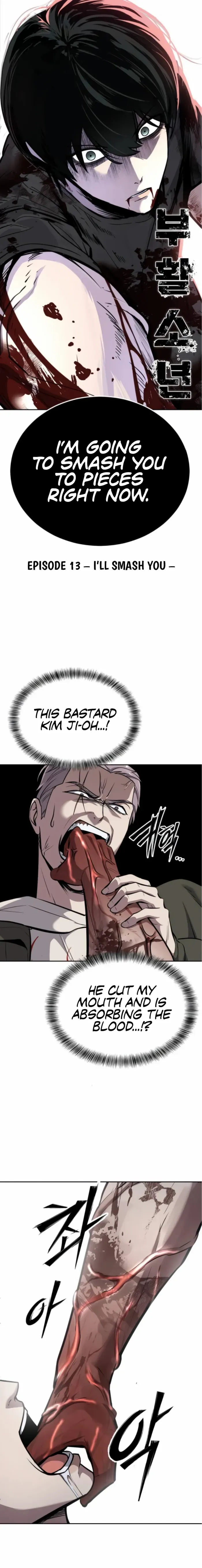 Read The Resurrection Boy chapter 13 image 1 on Lezhin
