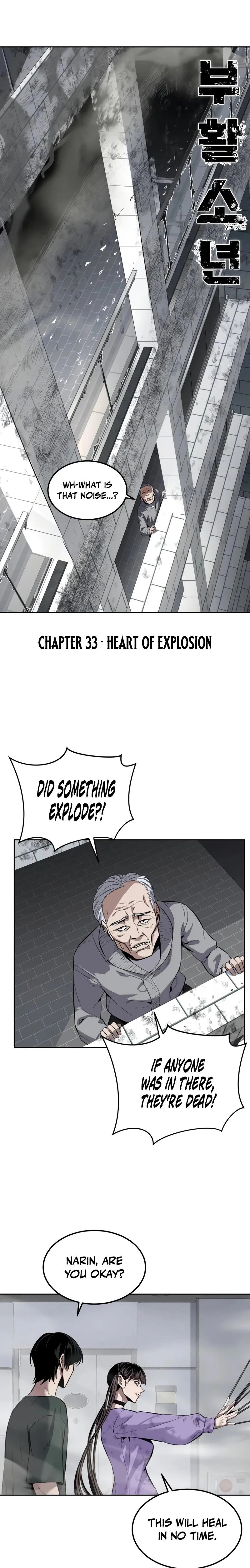 Read The Resurrection Boy chapter 33 image 1 on Lezhin