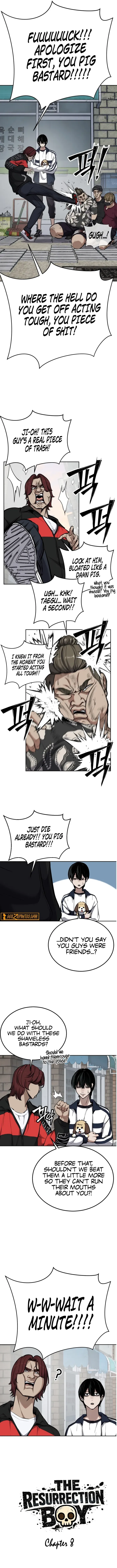 Read The Resurrection Boy chapter 8 image 1 on Lezhin
