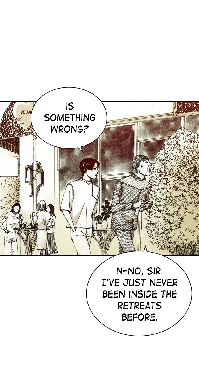 Read The Retreats chapter 43 image 23 on Lezhin