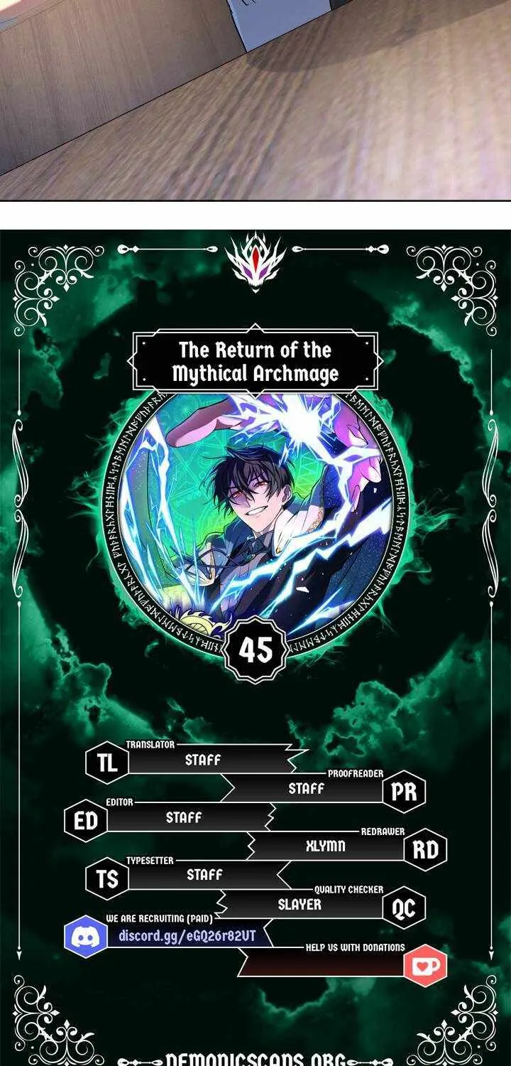 The Return of the Mythical Archmage Chapter 45 page 6 - 