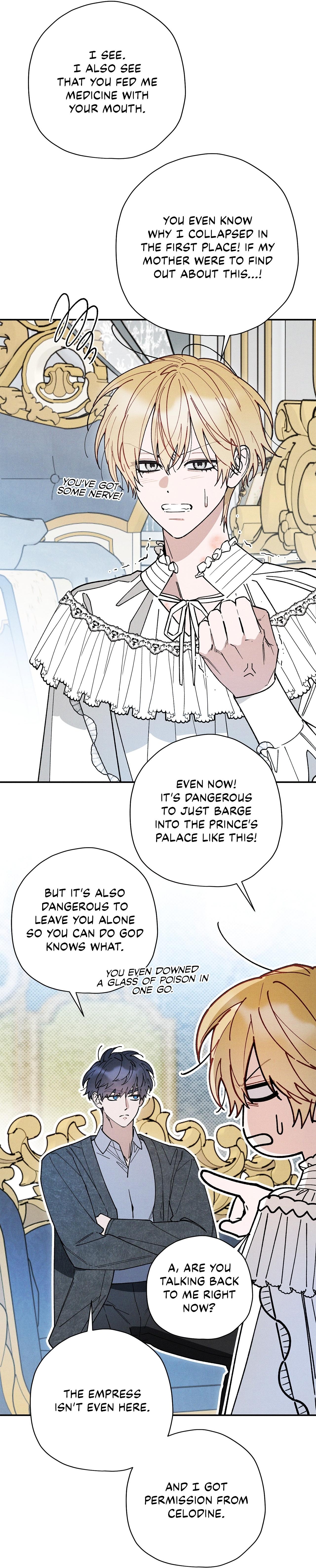 The Rogue Prince Is Secretly an Omega Chapter 94.1 page 11 - 