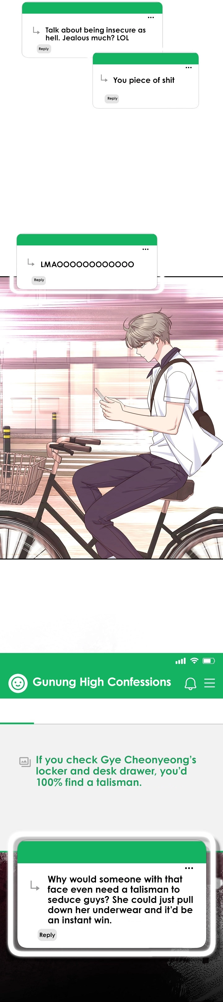 Read The Rumors Subject chapter 10 image 8 on Lezhin