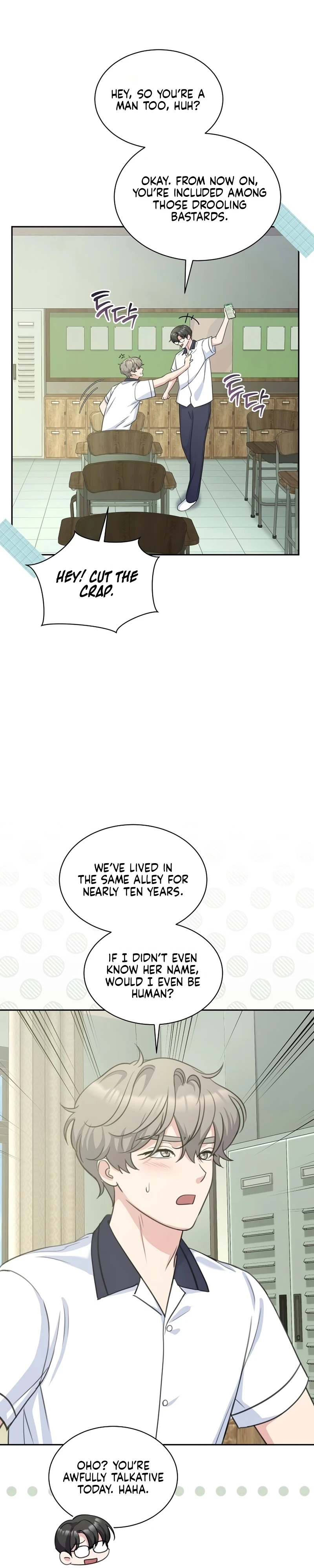 Read The Rumors Subject chapter 3 image 9 on Lezhin
