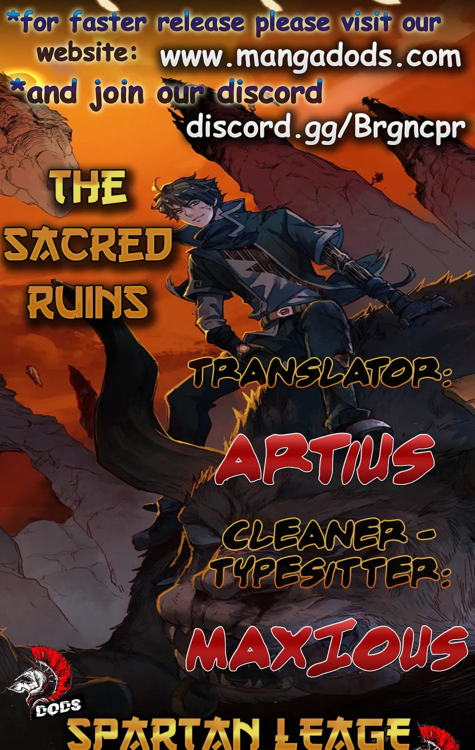 Read The Sacred Ruins (Colored) chapter 2 image 0 on Lezhin