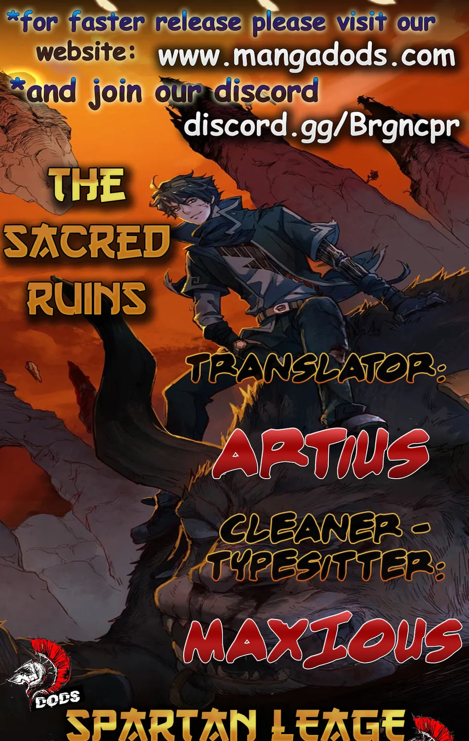 Read The Sacred Ruins (Colored) chapter 8 image 0 on Lezhin