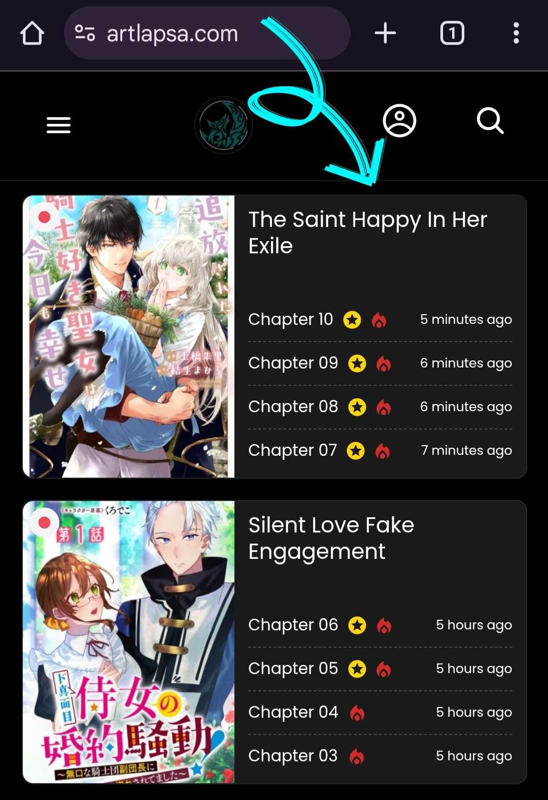 The saint happy in her exile Chapter 3 page 2 - 