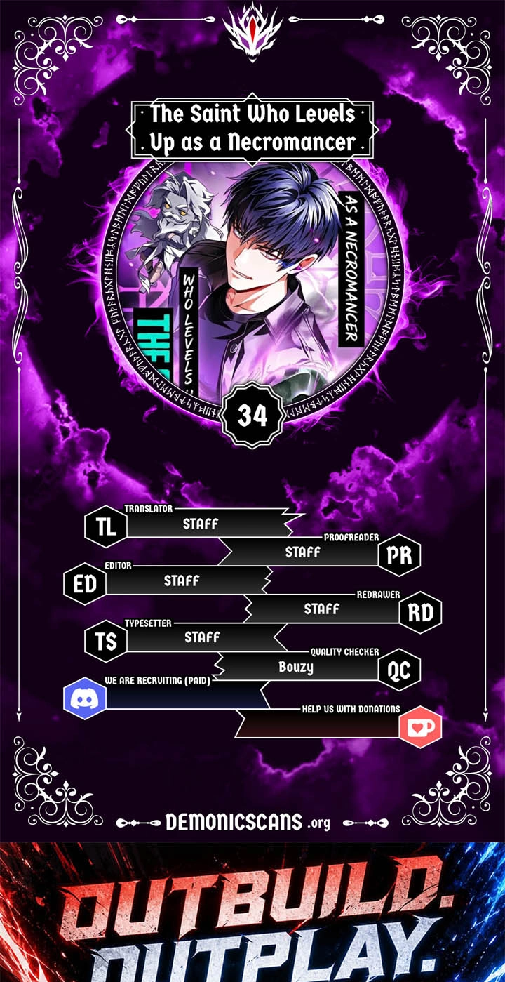 Read The Saint Levels Up Through Necromancy chapter 34 image 0 on Lezhin