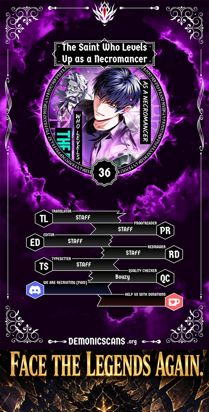 Read The Saint Levels Up Through Necromancy chapter 36 image 0 on Lezhin