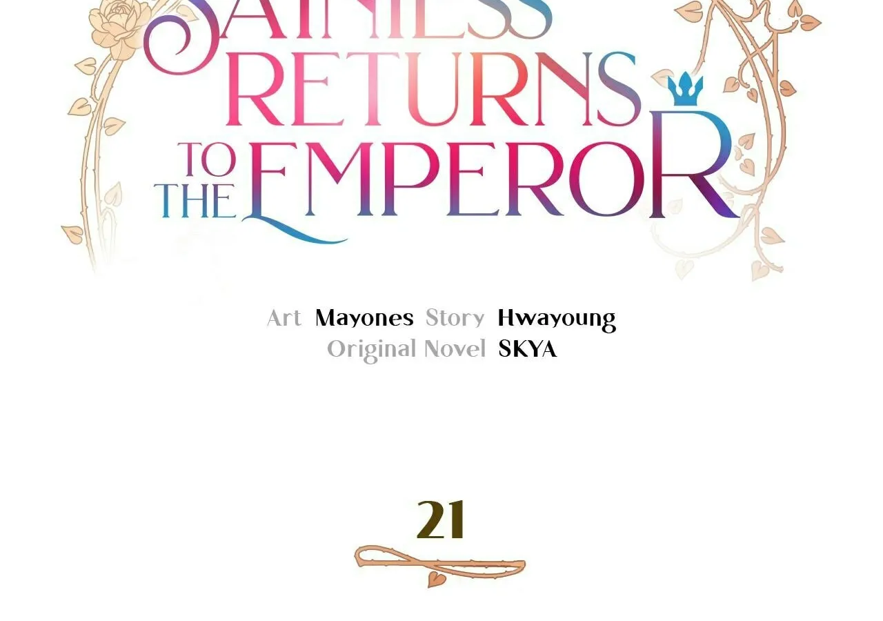 The Saintess Returns to the Emperor Chapter 21 page 22 - 