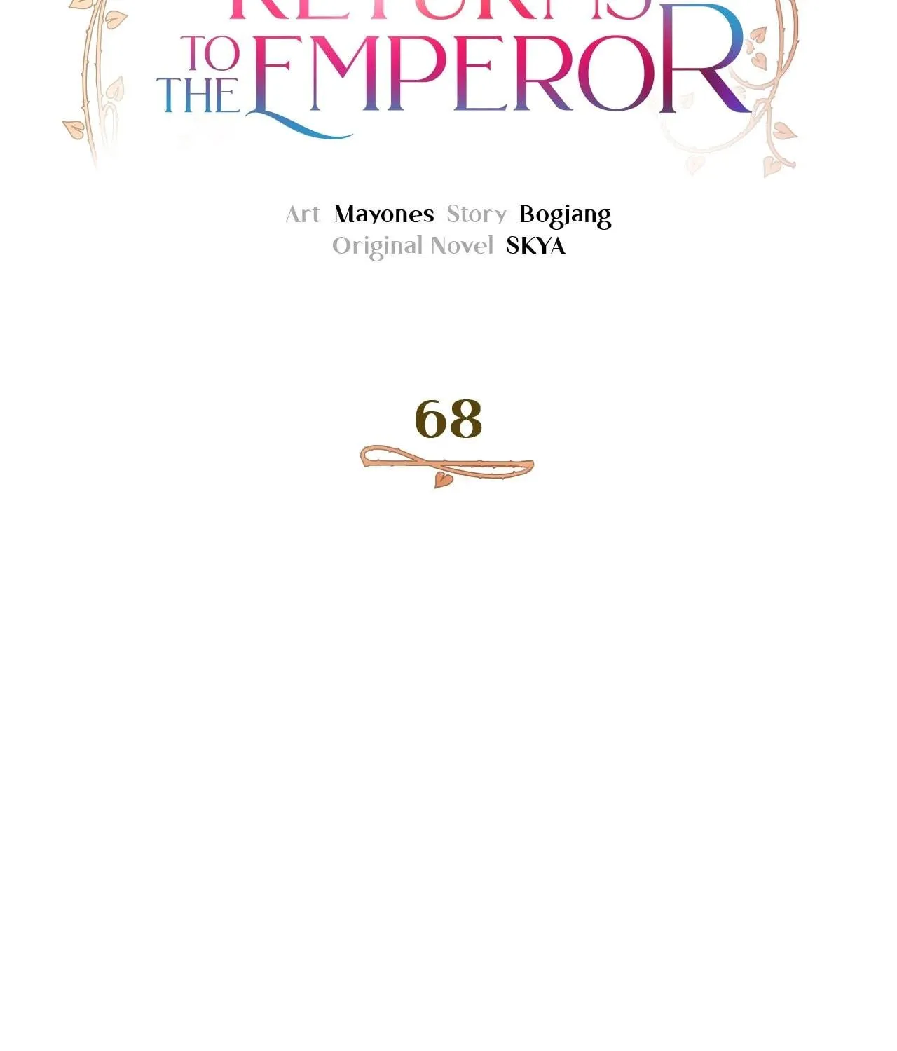 The Saintess Returns to the Emperor Chapter 68 page 37 - 