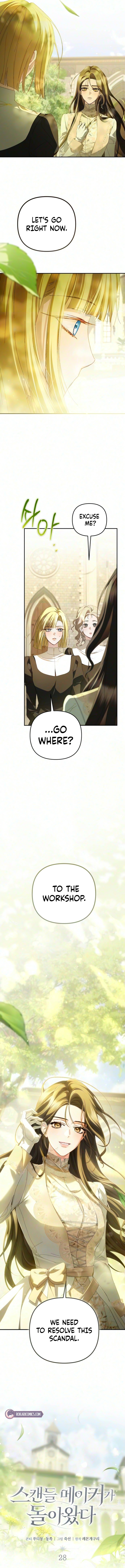 Read The Scandal Maker Has Returned chapter 28 image 5 on Lezhin