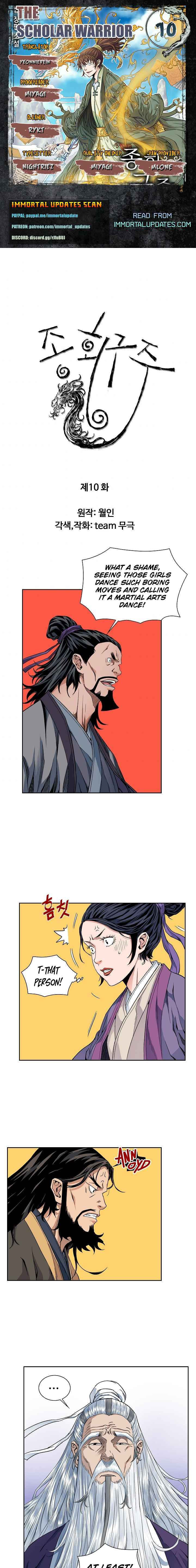 Read The Scholar Warrior chapter 10 image 0 on Lezhin
