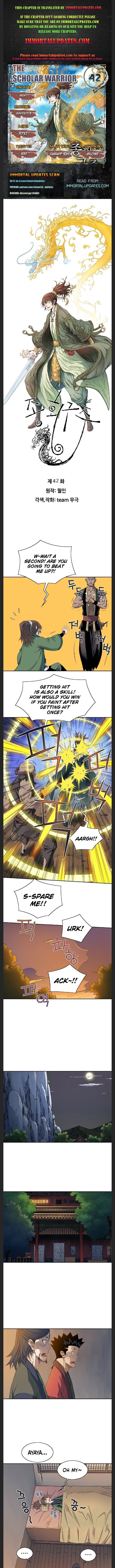 Read The Scholar Warrior chapter 42 image 0 on Lezhin