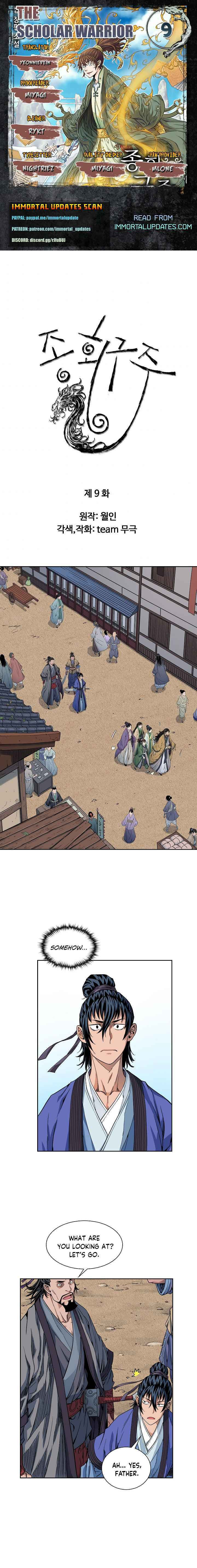 Read The Scholar Warrior chapter 9 image 0 on Lezhin
