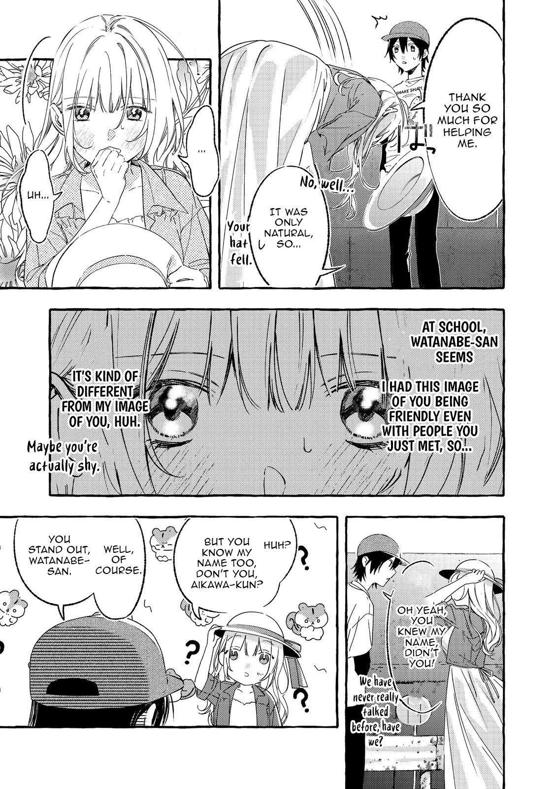 The School's Madonna, Watanabe-san, for Some Reason Asks My Schedule Every Week Chapter 1 page 15 - 