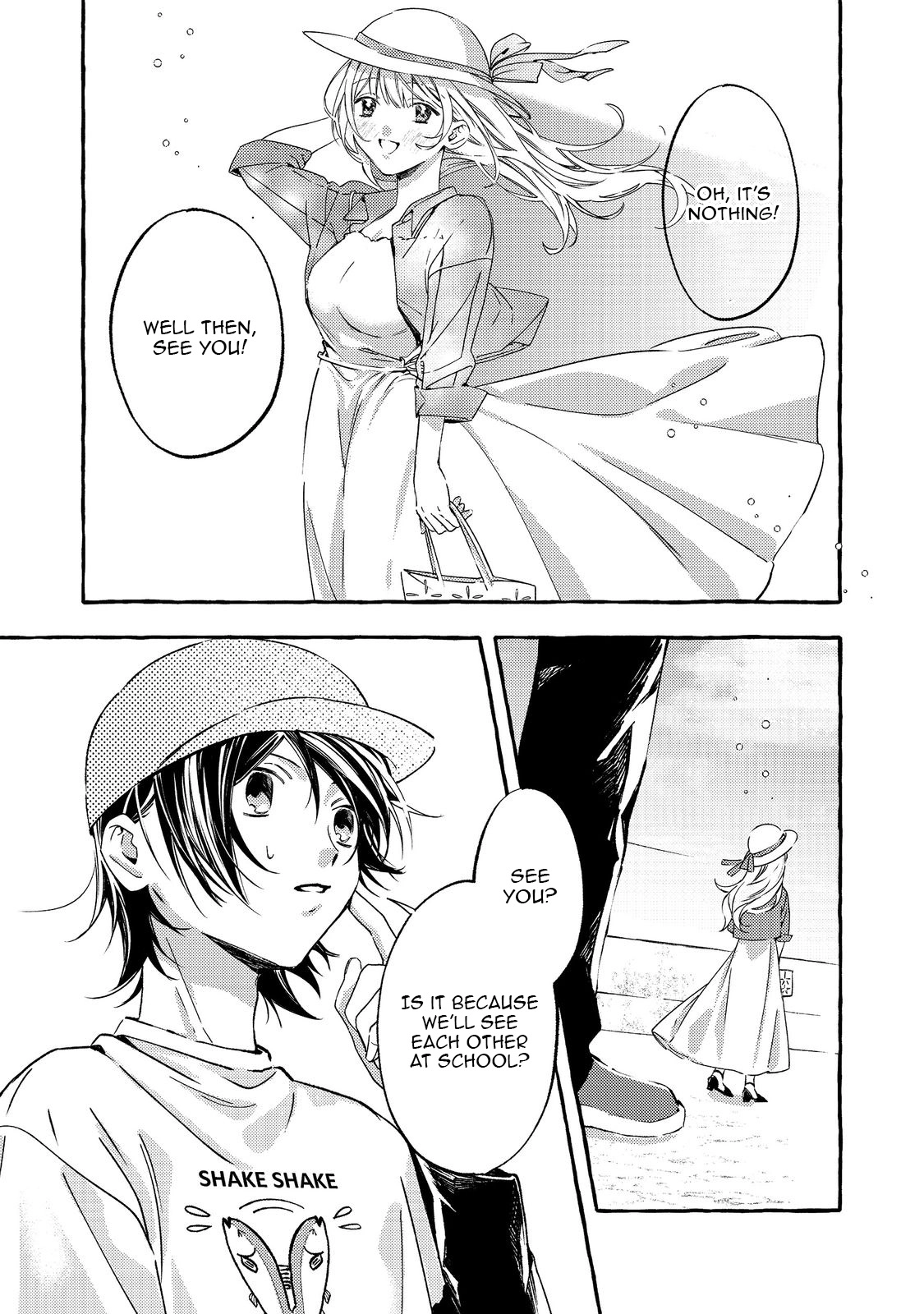 The School's Madonna, Watanabe-san, for Some Reason Asks My Schedule Every Week Chapter 1 page 28 - 