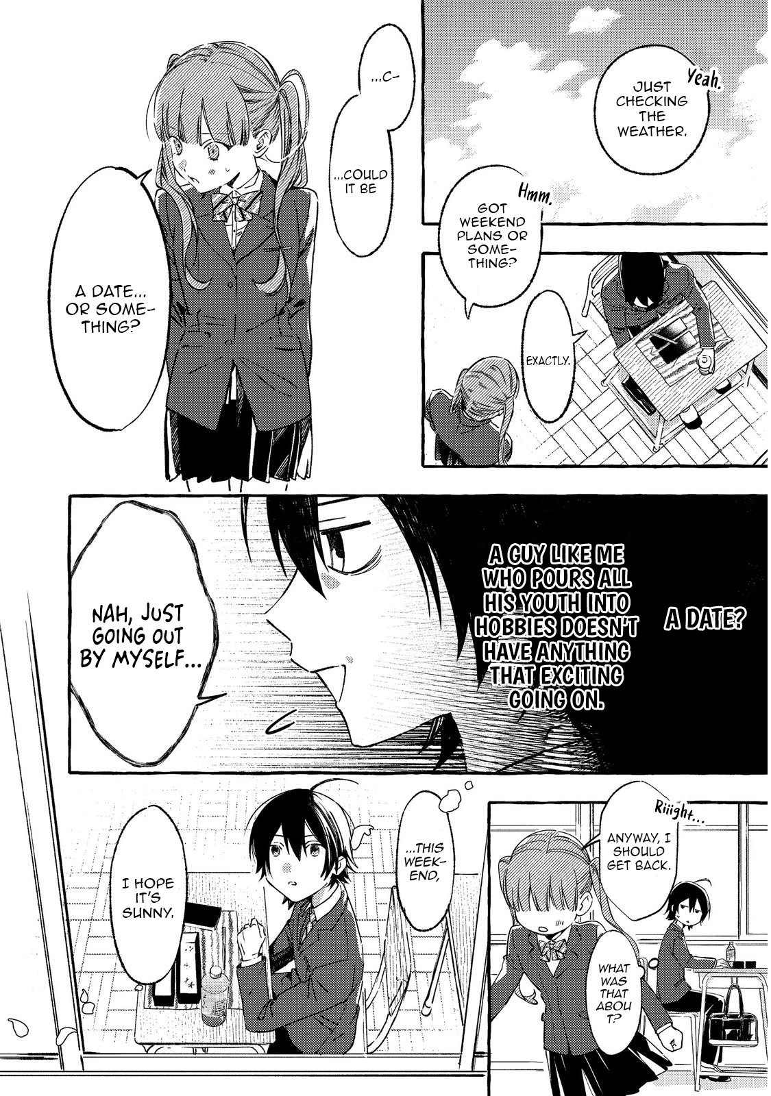 The School's Madonna, Watanabe-san, for Some Reason Asks My Schedule Every Week Chapter 1 page 8 - 