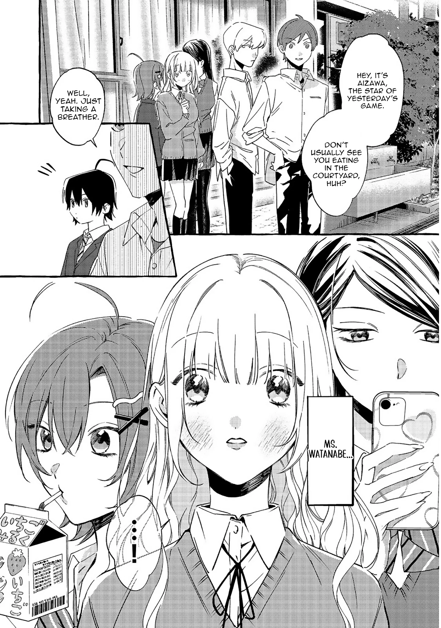 The School's Madonna, Watanabe-san, for Some Reason Asks My Schedule Every Week Chapter 2 page 11 - 