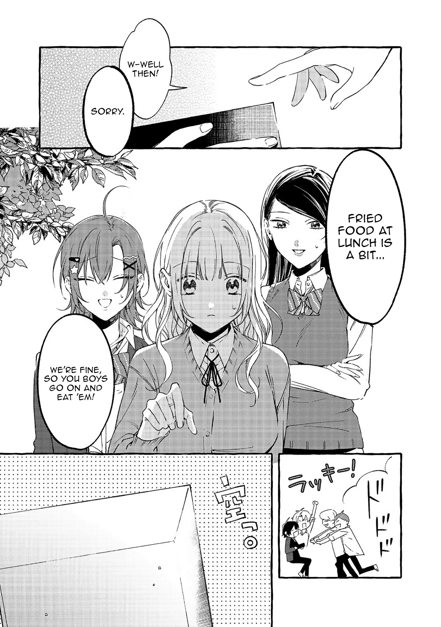 The School's Madonna, Watanabe-san, for Some Reason Asks My Schedule Every Week Chapter 2 page 14 - 