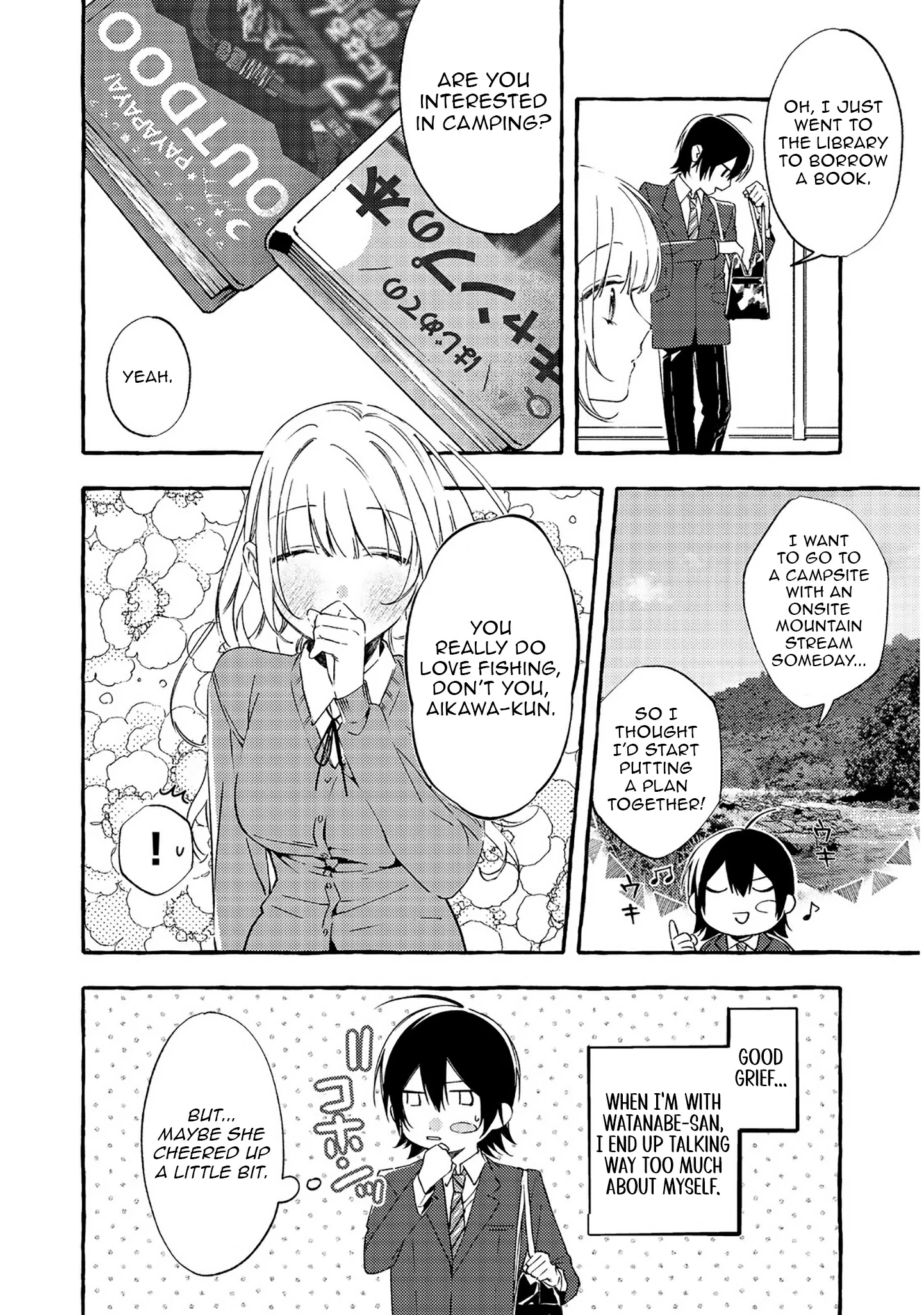 The School's Madonna, Watanabe-san, for Some Reason Asks My Schedule Every Week Chapter 2 page 23 - 