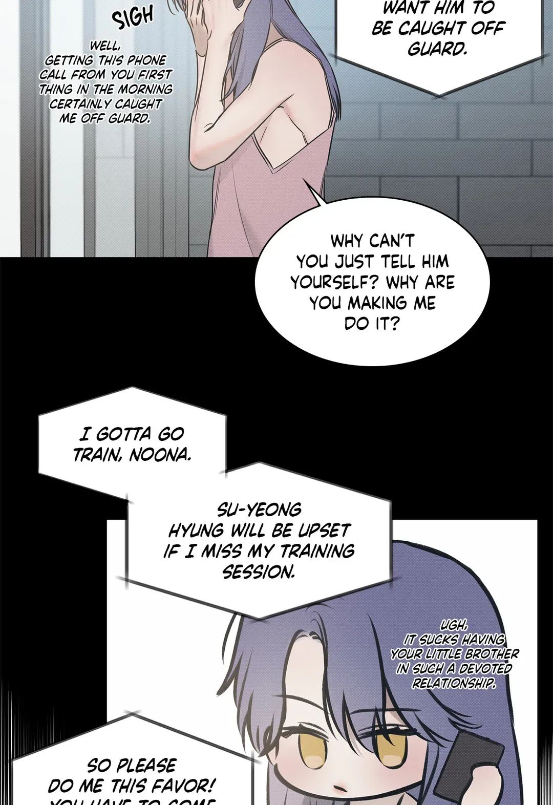 Read The Sea’s Nocturne chapter 67 image 16 on Lezhin