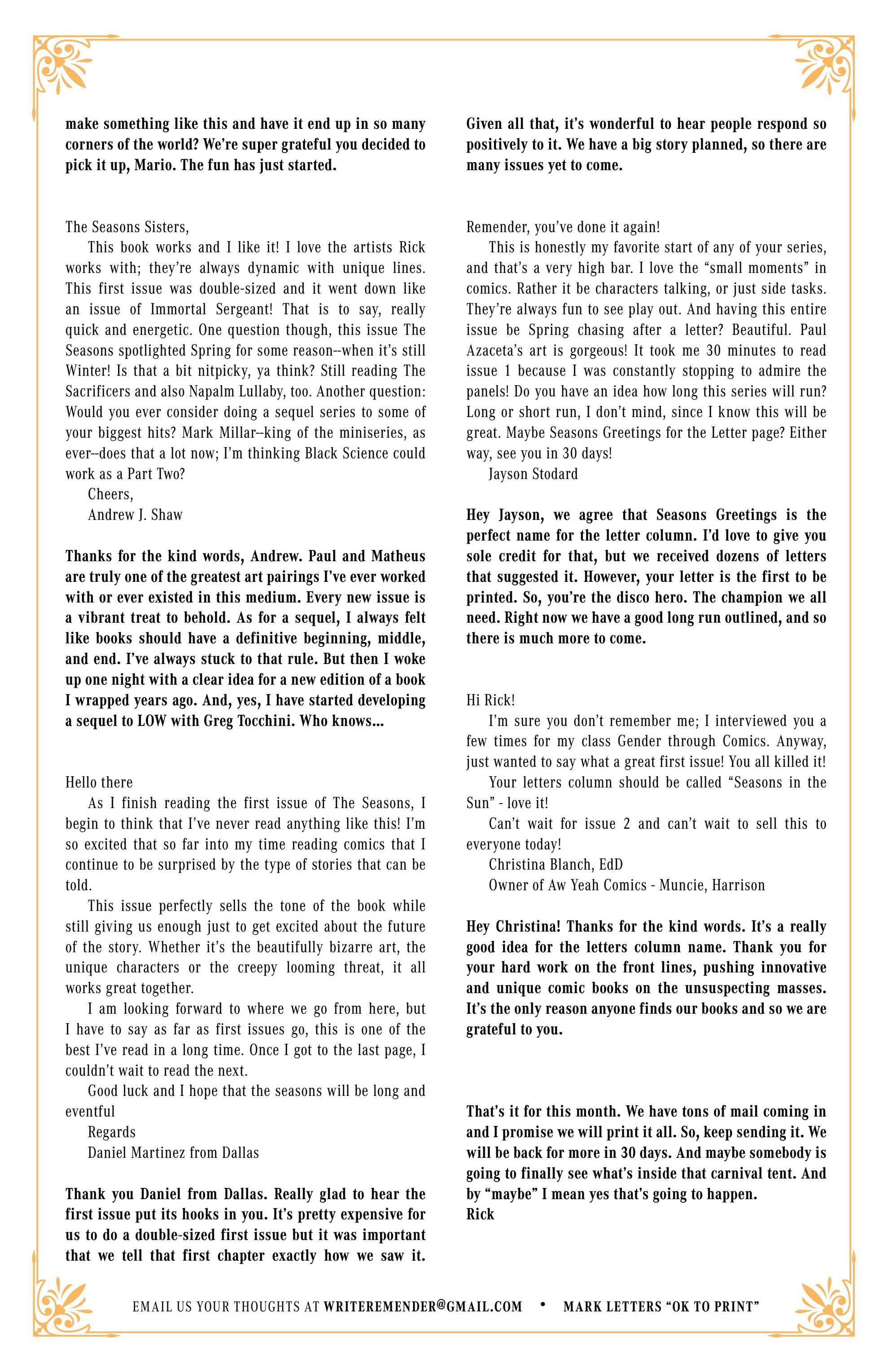 The Seasons Chapter 3 page 23 - 