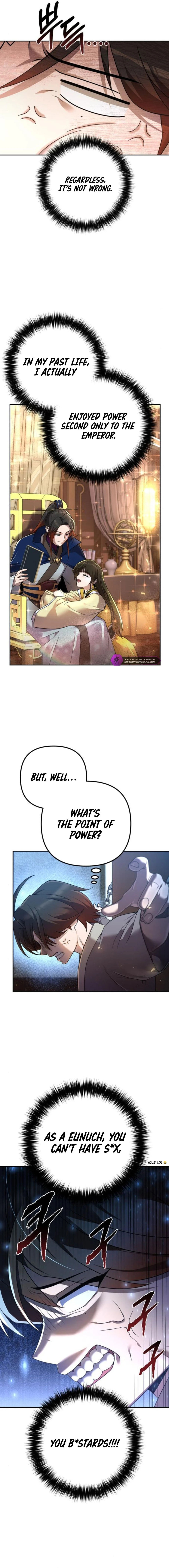 Read The Second Eunuch Regains His Manhood chapter 12 image 1 on Lezhin