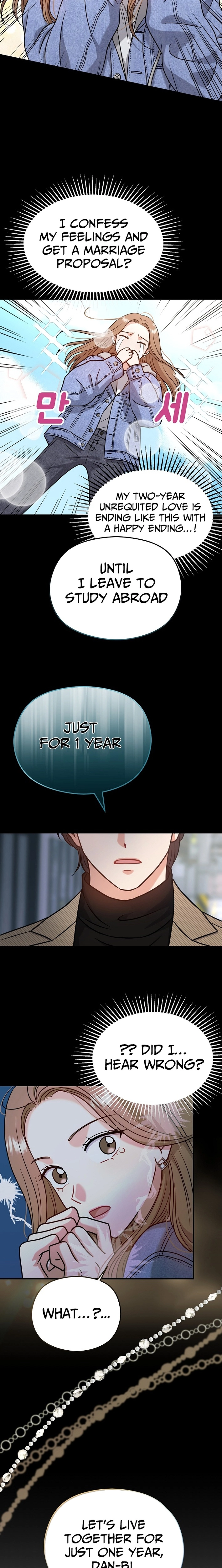 Read The Second Proposal Was Sweet chapter 1 image 8 on Lezhin