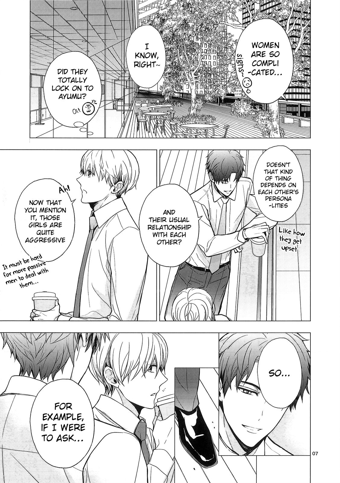 Read The Second Sales Division! chapter 0 image 6 on Lezhin