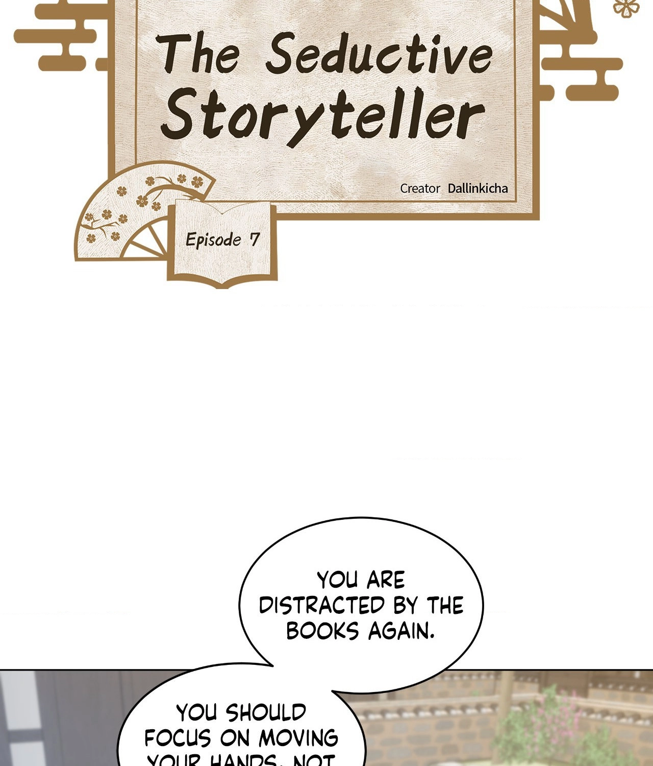 Read The Seductive Storyteller chapter 7 image 4 on Lezhin