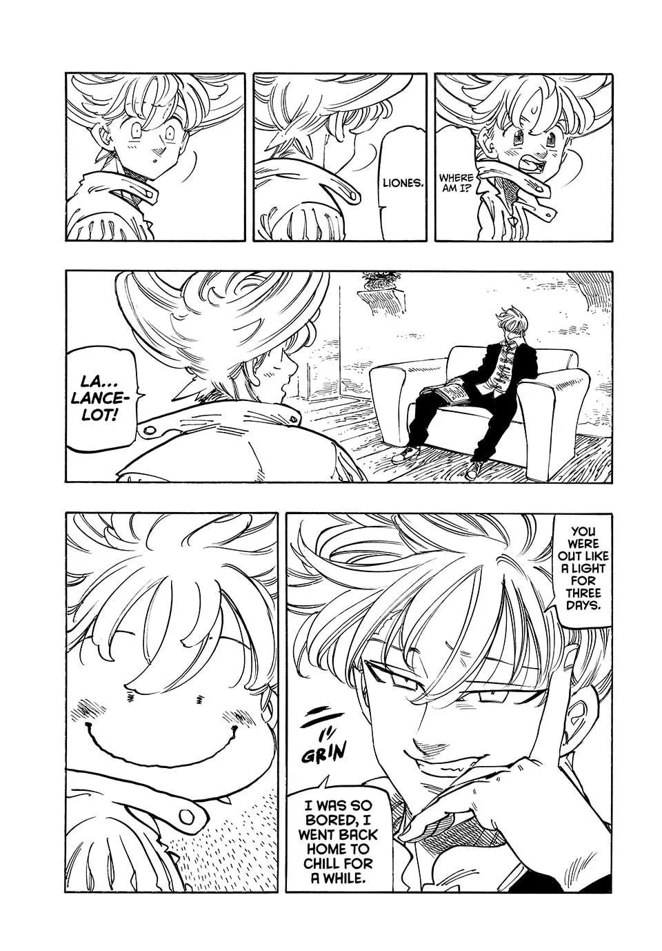 The Seven Deadly Sins: Four Knights of the Apocalypse Chapter 212 page 3 - 