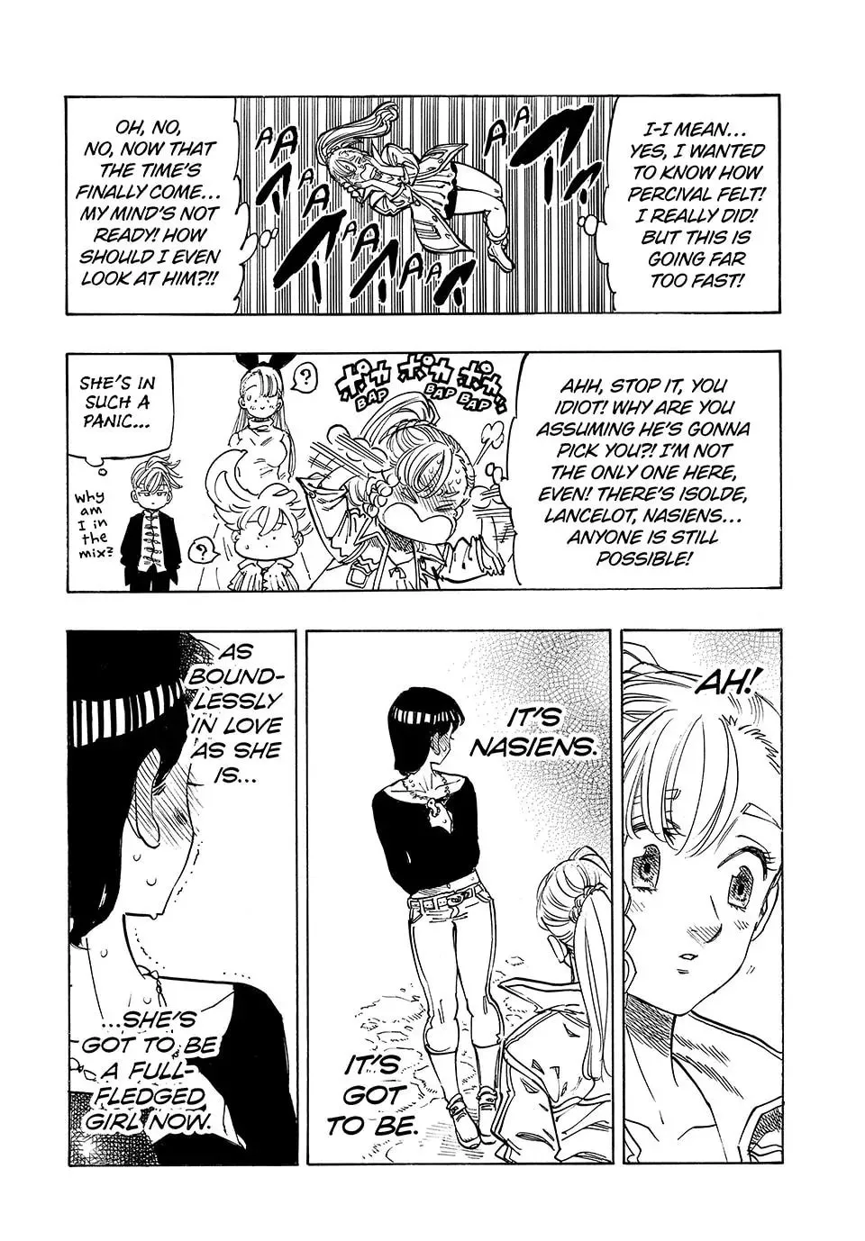 The Seven Deadly Sins: Four Knights of the Apocalypse Chapter 213 page 4 - 