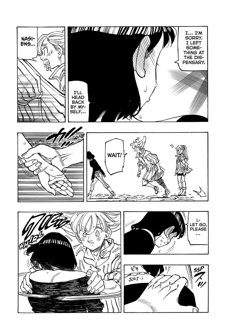 The Seven Deadly Sins: Four Knights of the Apocalypse Chapter 213 page 8 - 