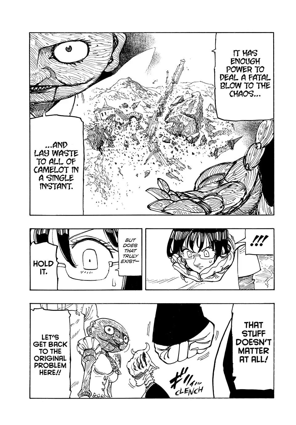 The Seven Deadly Sins: Four Knights of the Apocalypse Chapter 216 page 3 - 