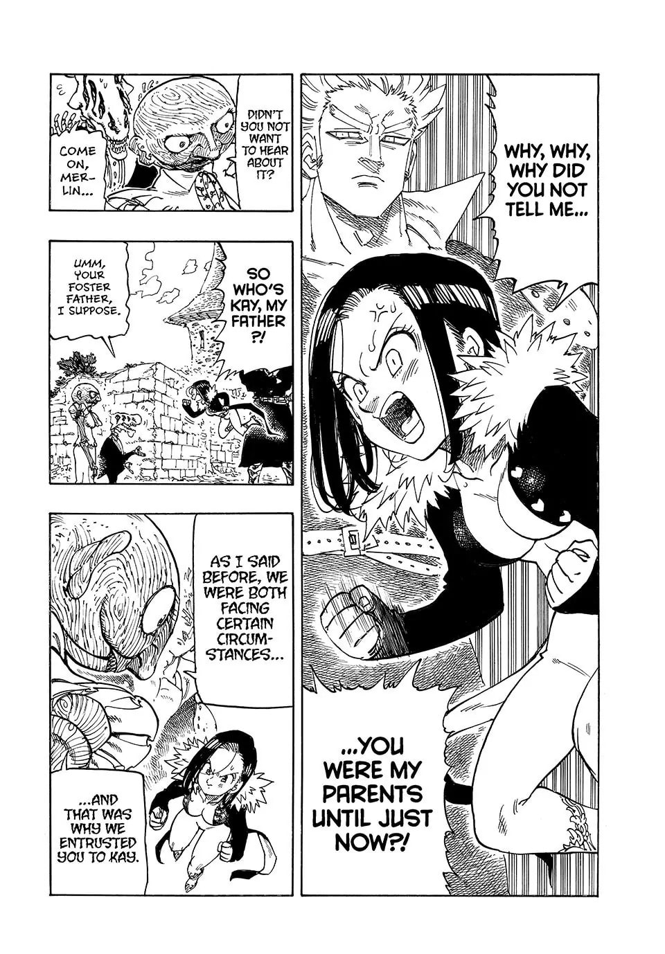 The Seven Deadly Sins: Four Knights of the Apocalypse Chapter 216 page 4 - 