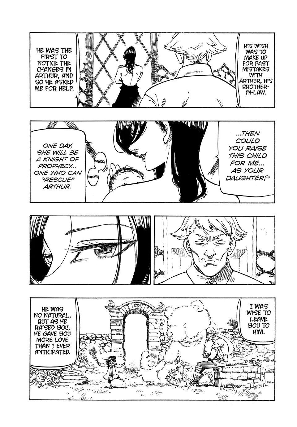 The Seven Deadly Sins: Four Knights of the Apocalypse Chapter 216 page 5 - 