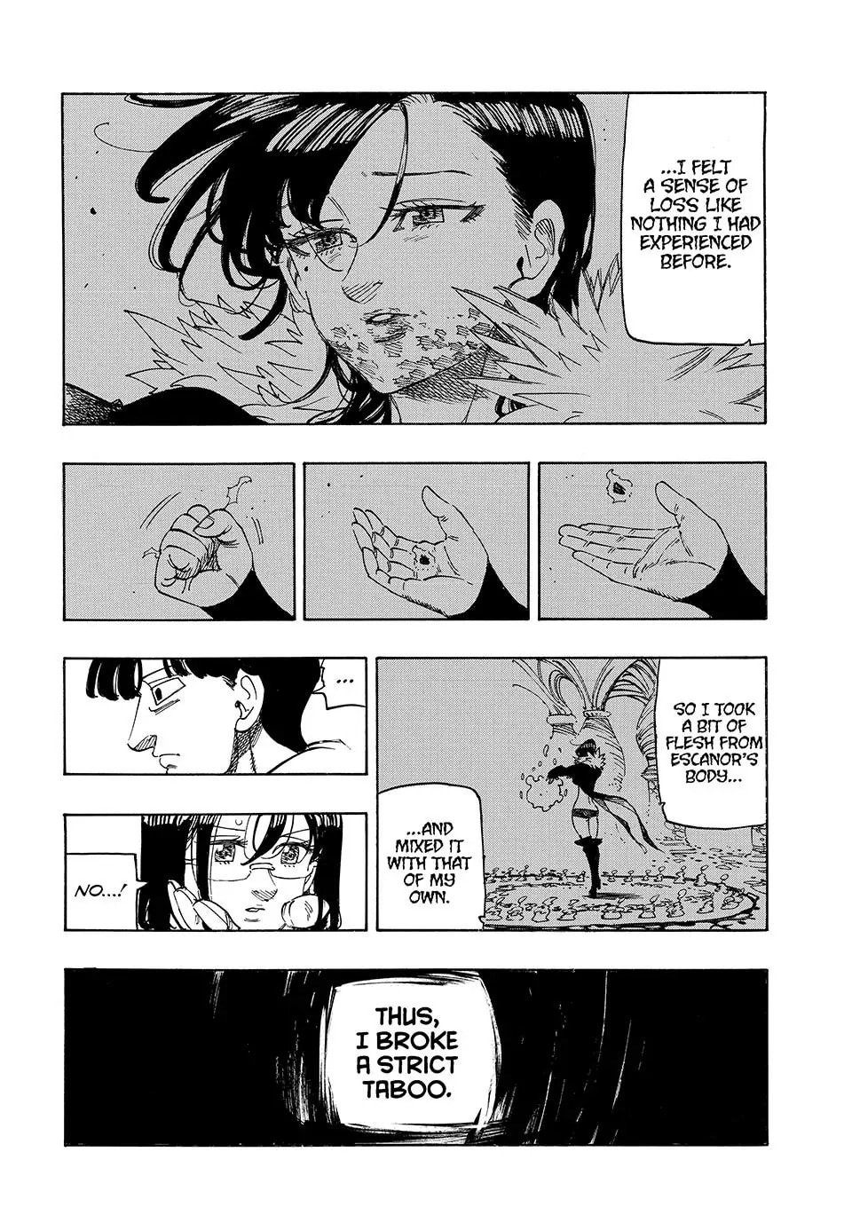 The Seven Deadly Sins: Four Knights of the Apocalypse Chapter 216 page 8 - 