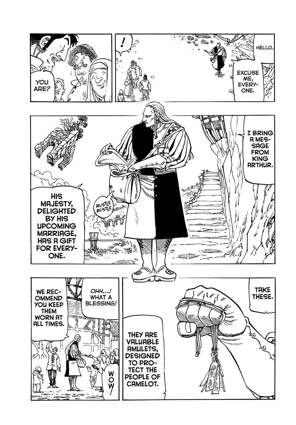 The Seven Deadly Sins: Four Knights of the Apocalypse Chapter 218 page 3 - 
