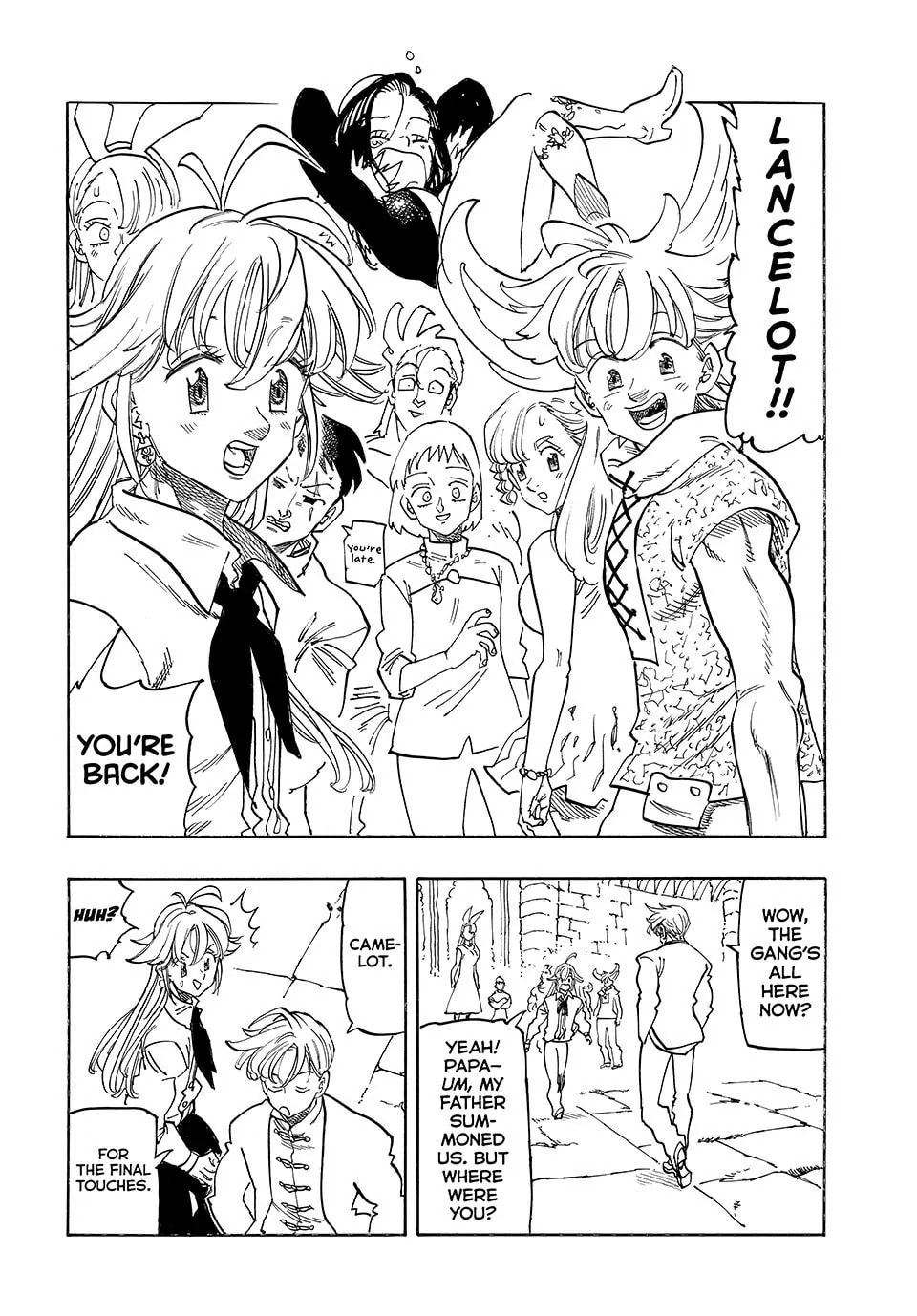 The Seven Deadly Sins: Four Knights of the Apocalypse Chapter 219 page 12 - 