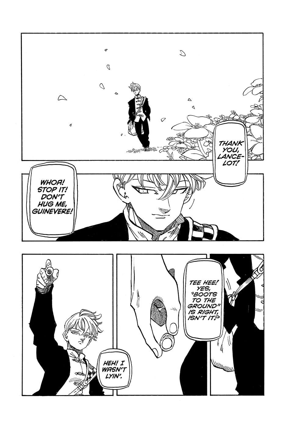 The Seven Deadly Sins: Four Knights of the Apocalypse Chapter 219 page 8 - 