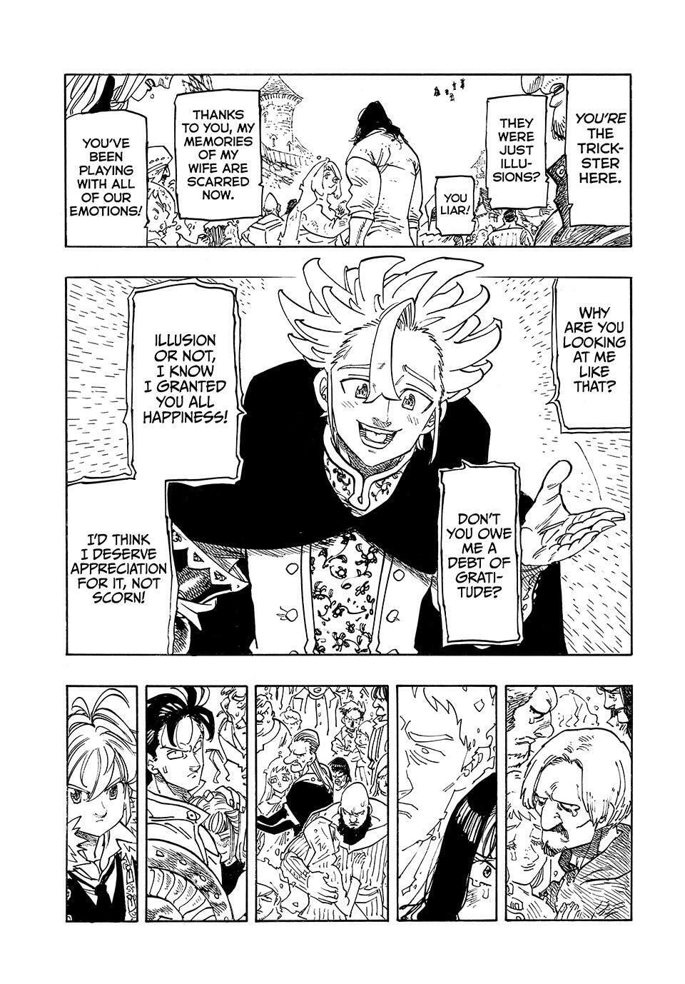 The Seven Deadly Sins: Four Knights of the Apocalypse Chapter 221 page 13 - 