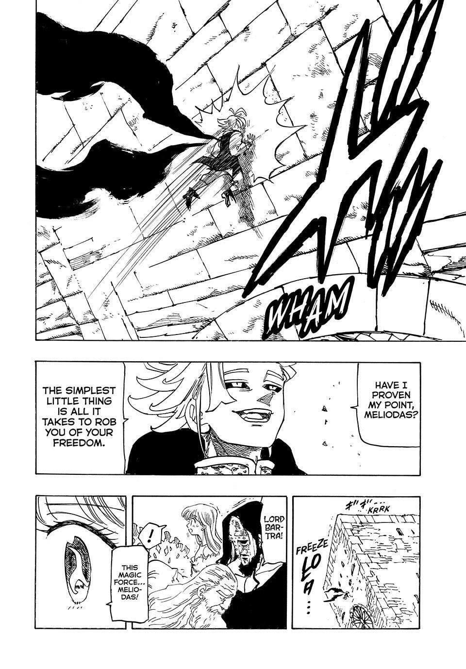 The Seven Deadly Sins: Four Knights of the Apocalypse Chapter 222 page 14 - 