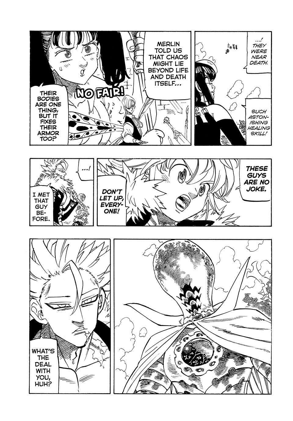The Seven Deadly Sins: Four Knights of the Apocalypse Chapter 222 page 3 - 