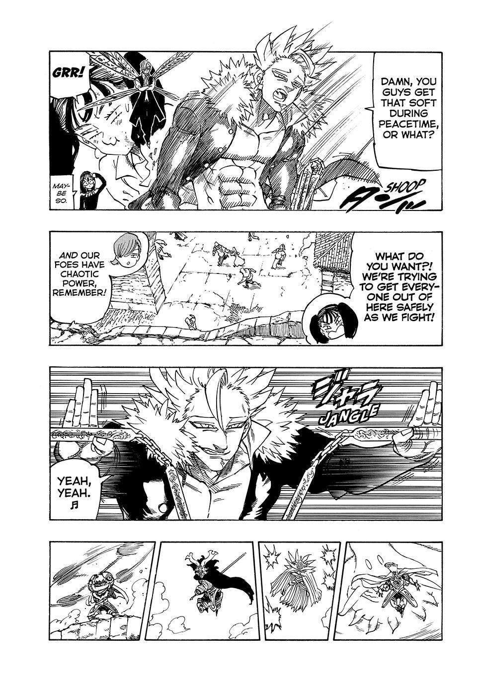 The Seven Deadly Sins: Four Knights of the Apocalypse Chapter 223 page 11 - 