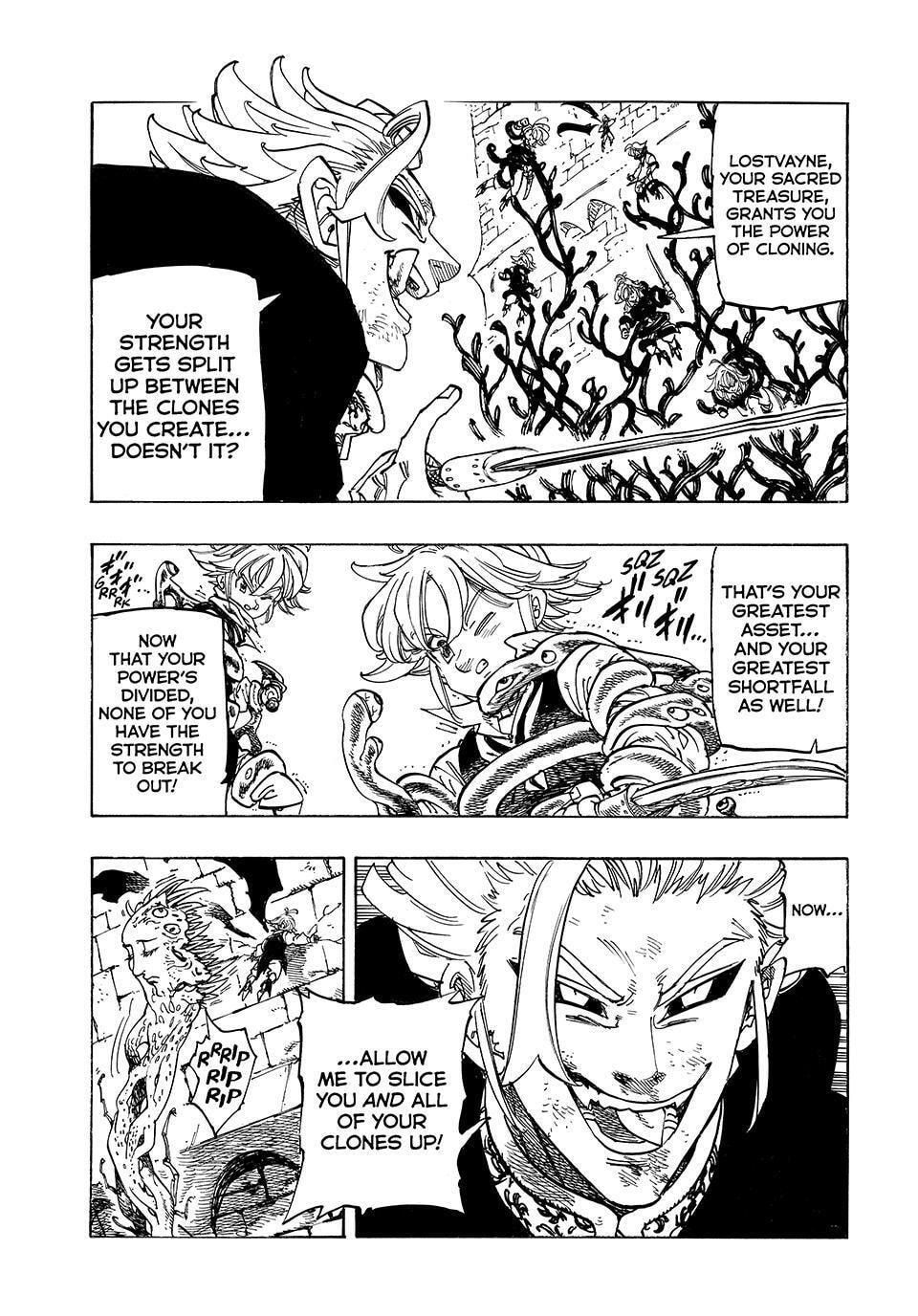 The Seven Deadly Sins: Four Knights of the Apocalypse Chapter 224 page 9 - 