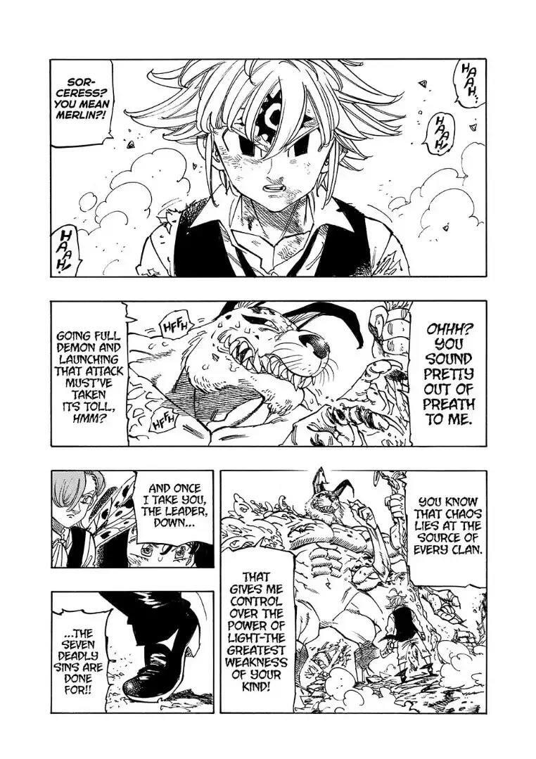 The Seven Deadly Sins: Four Knights of the Apocalypse Chapter 226 page 9 - 
