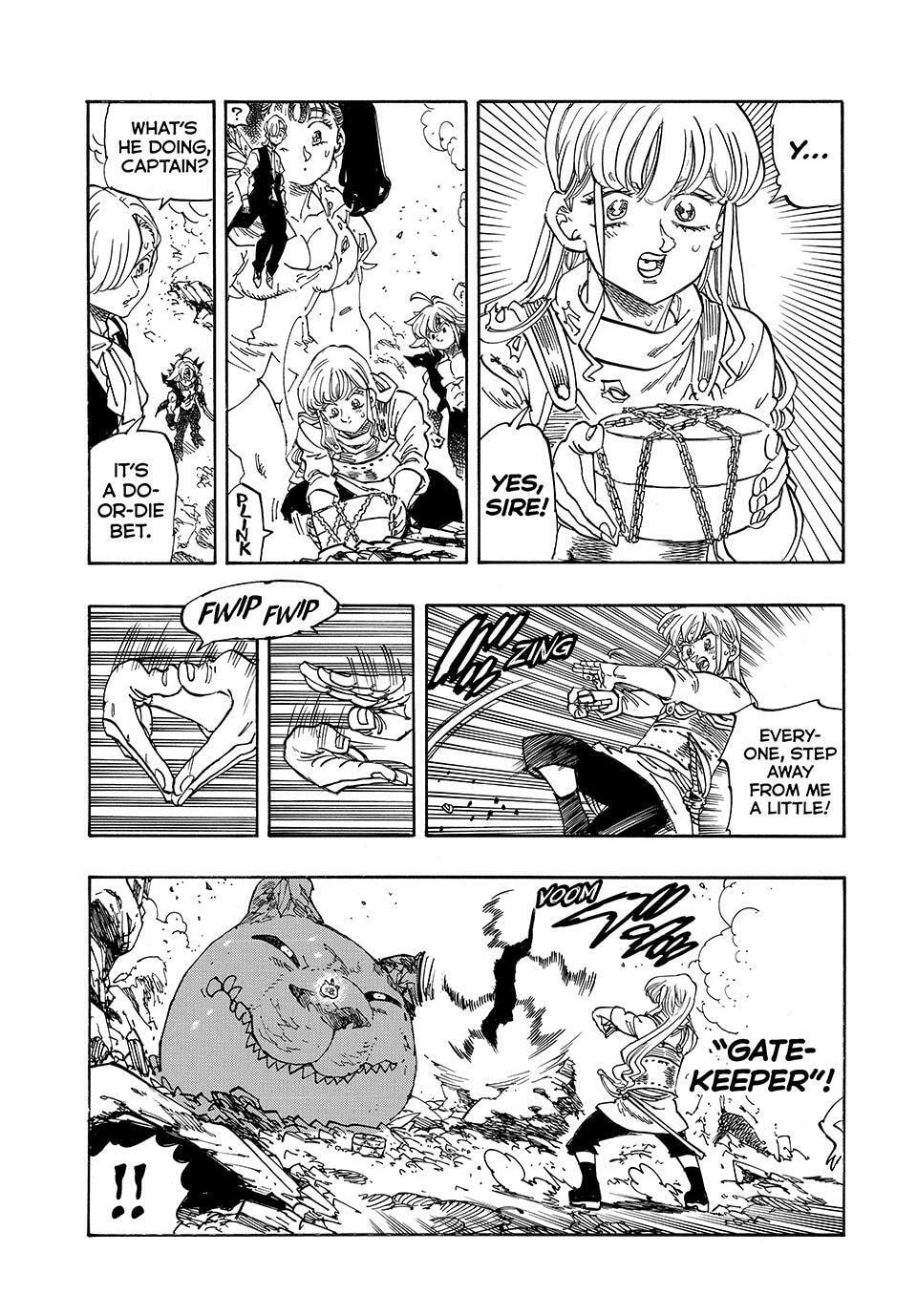 The Seven Deadly Sins: Four Knights of the Apocalypse Chapter 230 page 13 - 