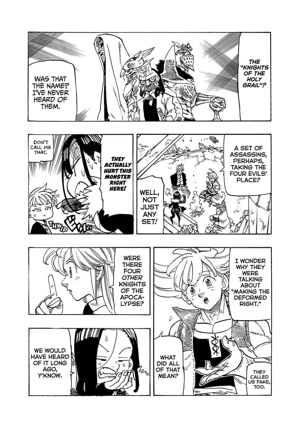 The Seven Deadly Sins: Four Knights of the Apocalypse Chapter 234 page 11 - 